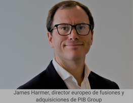 James harmer, director euopeo de fusiones y adquisiciones de PIB Group